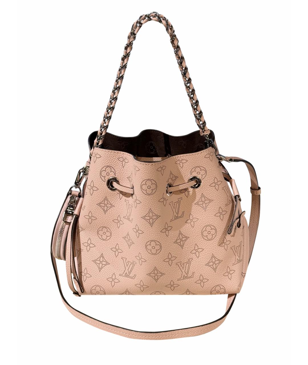 LOUIS VUITTON Розовая сумка тоут из искусственной кожи, фото 1