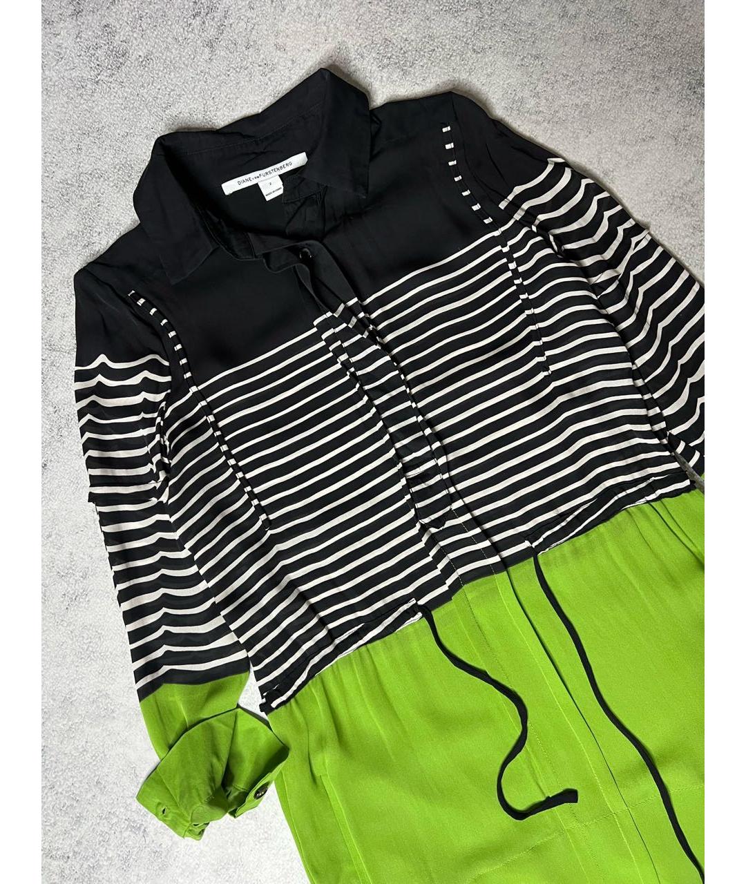 DIANE VON FURSTENBERG Мульти шелковое платье, фото 4