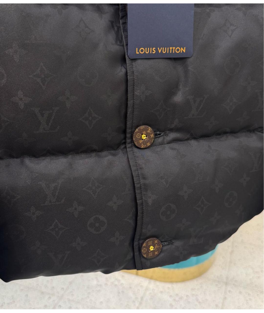 LOUIS VUITTON Черный пуховик, фото 6