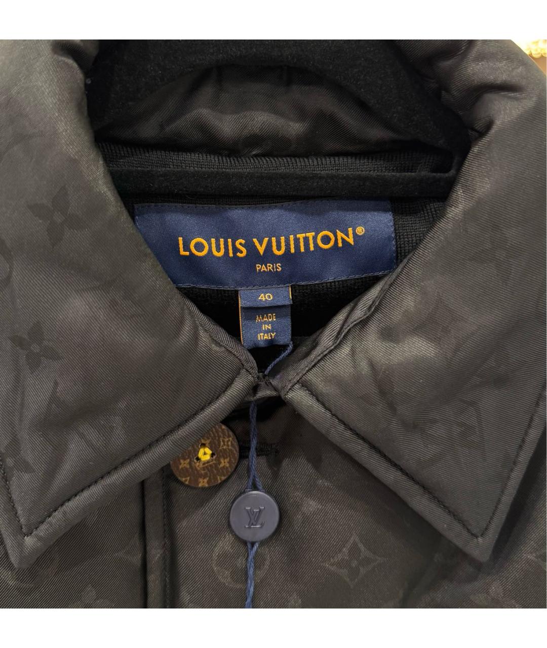 LOUIS VUITTON Черный пуховик, фото 5