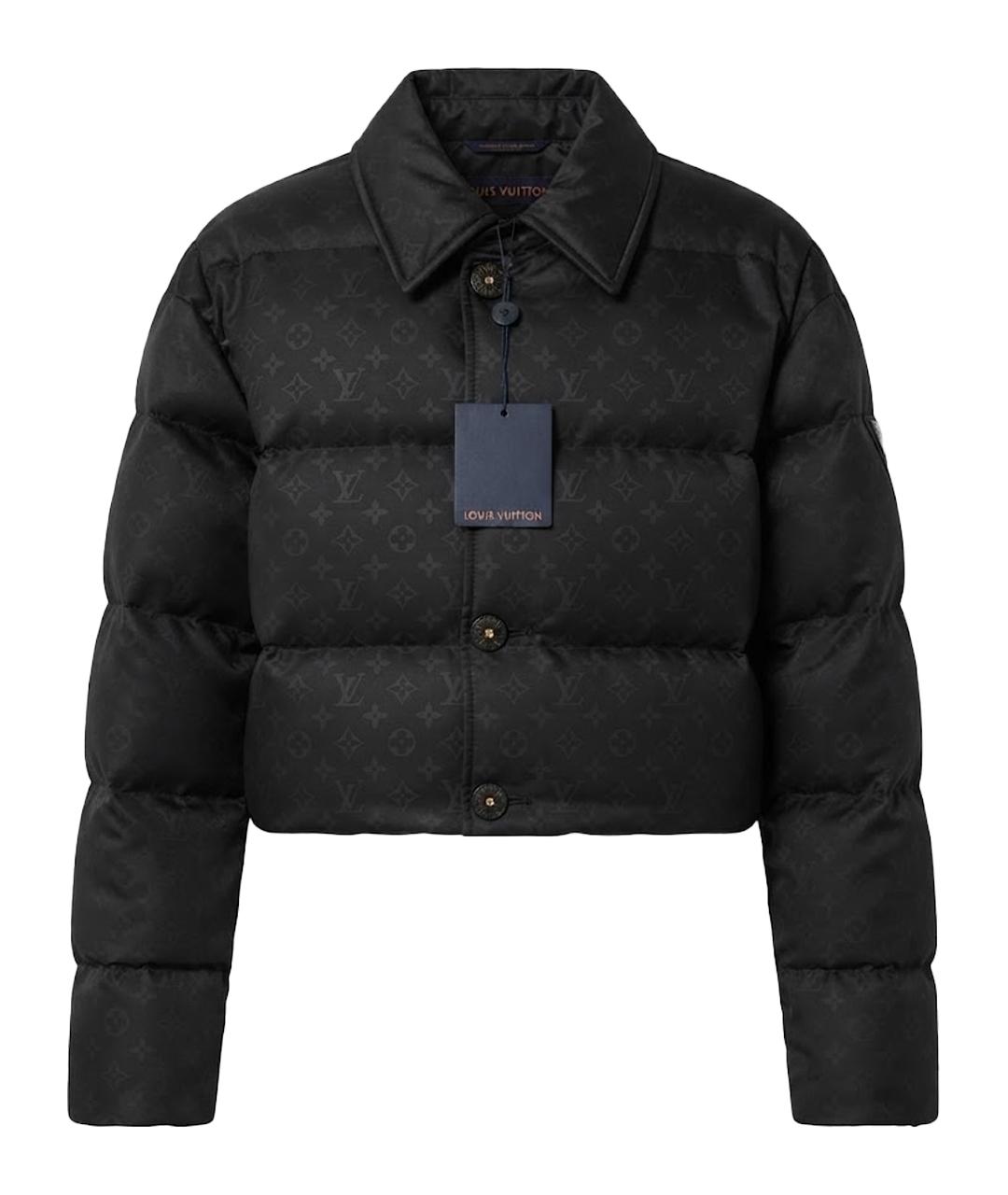 LOUIS VUITTON Черный пуховик, фото 1
