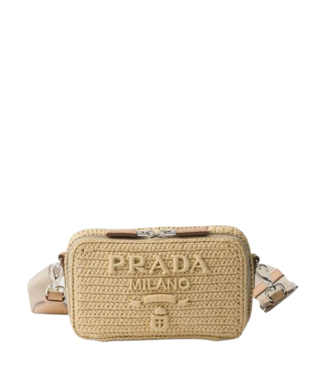PRADA Бежевая сумка на плечо, фото 1