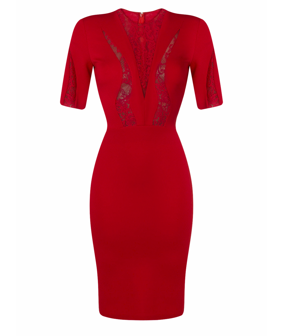 PHILIPP PLEIN Красное вискозное вечернее платье, фото 1
