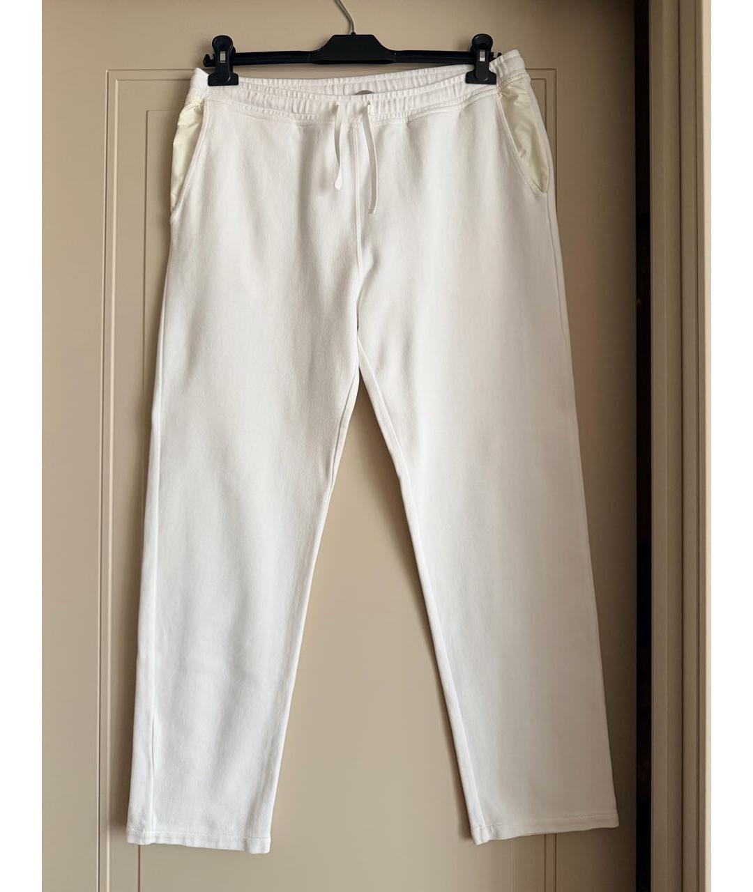 CORNELIANI Белый хлопко-эластановый спортивный костюм, фото 9