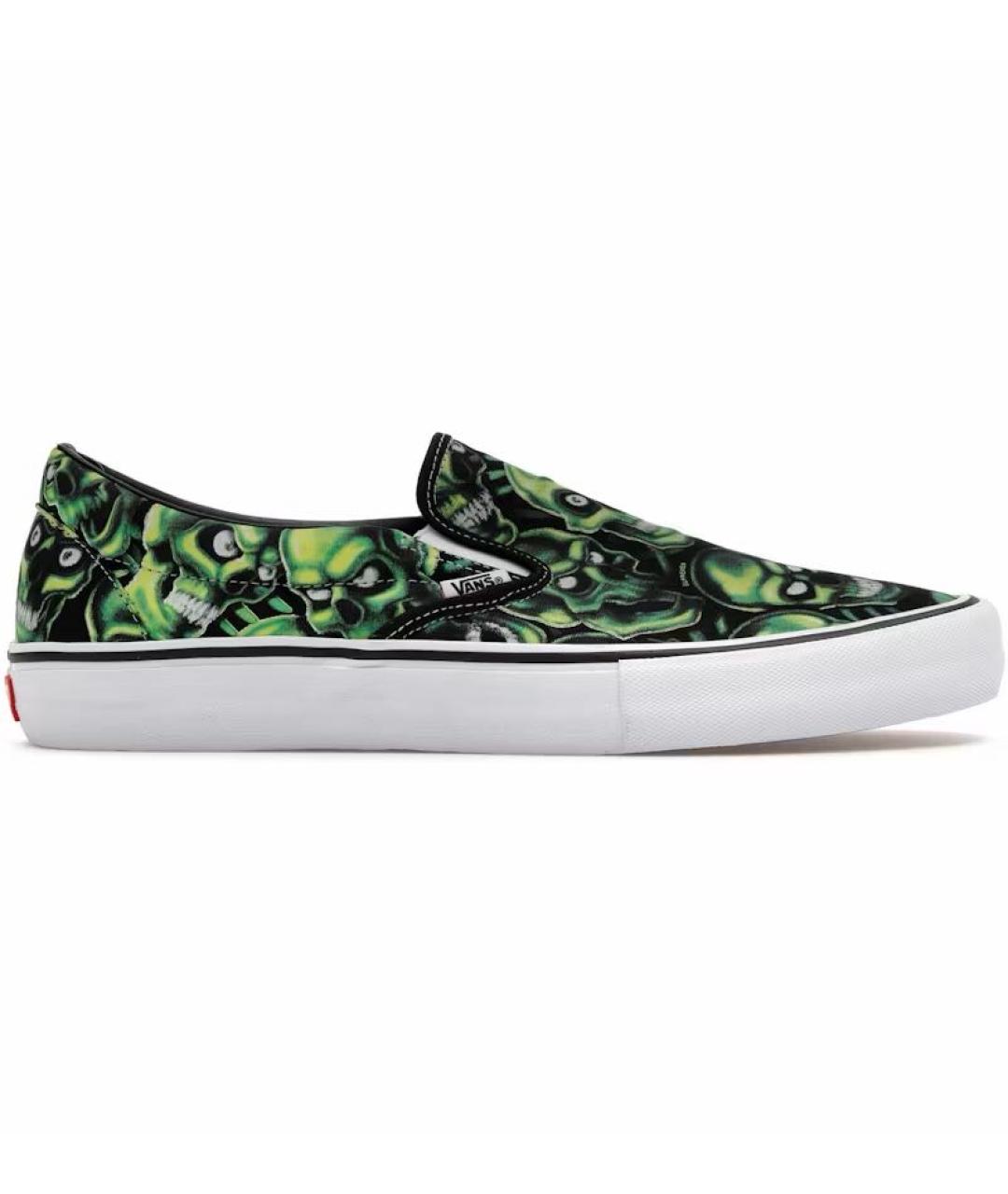 VANS Зеленые резиновые слипоны, фото 6