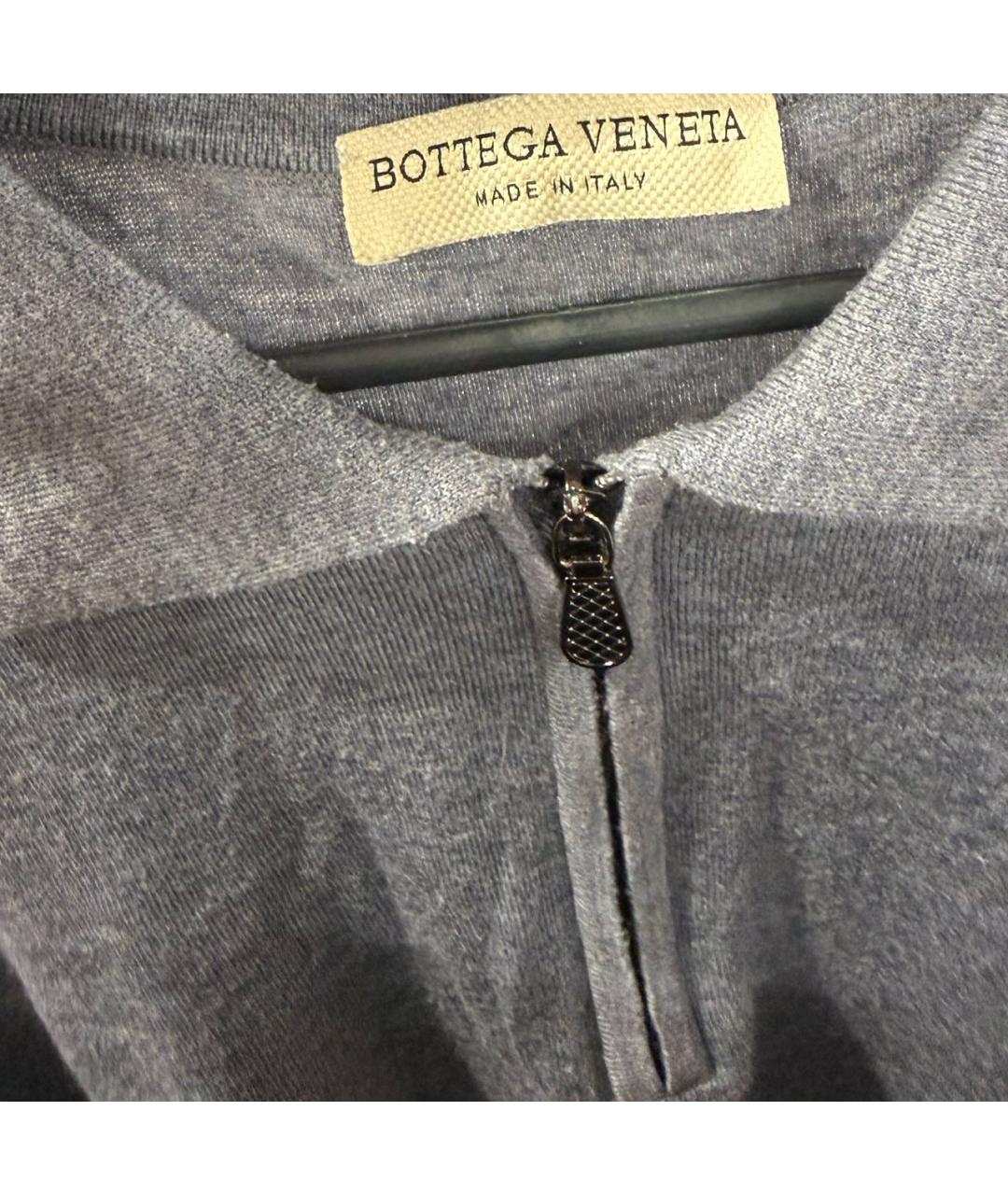 BOTTEGA VENETA Серый кашемировый джемпер / свитер, фото 3