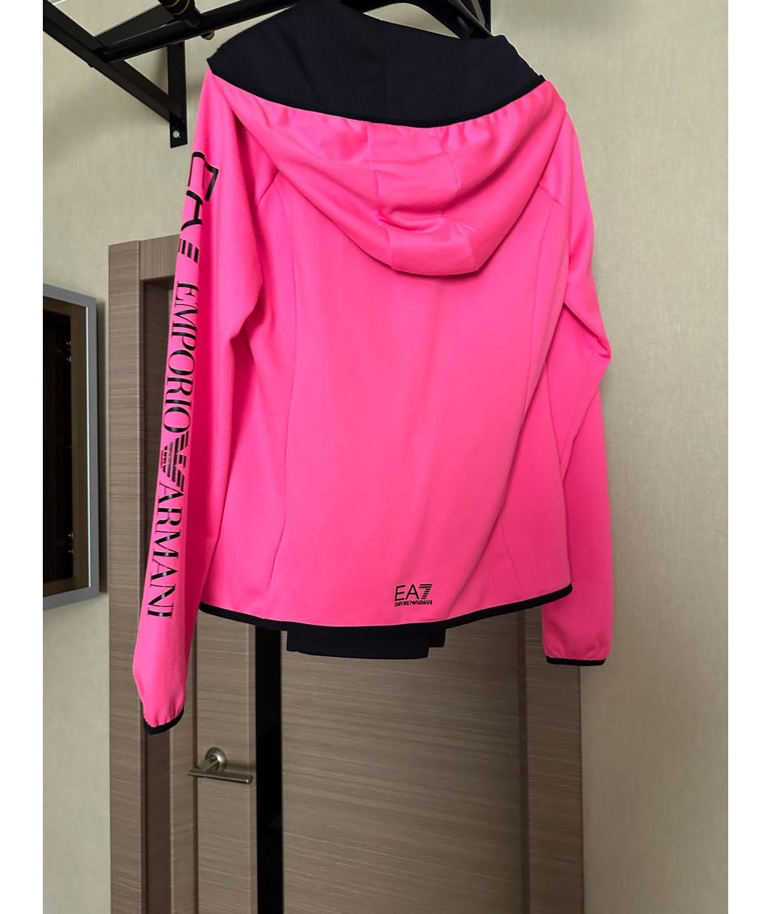 EMPORIO ARMANI Розовый полиэстеровый спортивные костюмы, фото 4