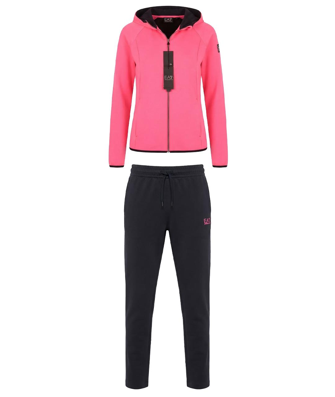 EMPORIO ARMANI Розовый полиэстеровый спортивные костюмы, фото 1