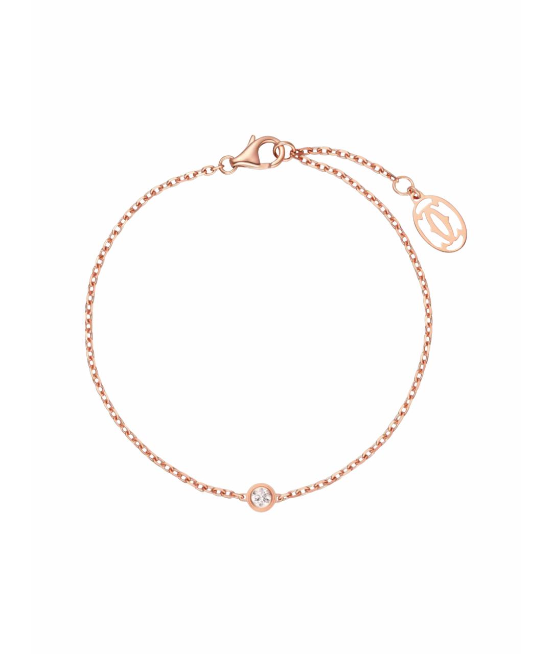 CARTIER Золотой браслет из розового золота, фото 1