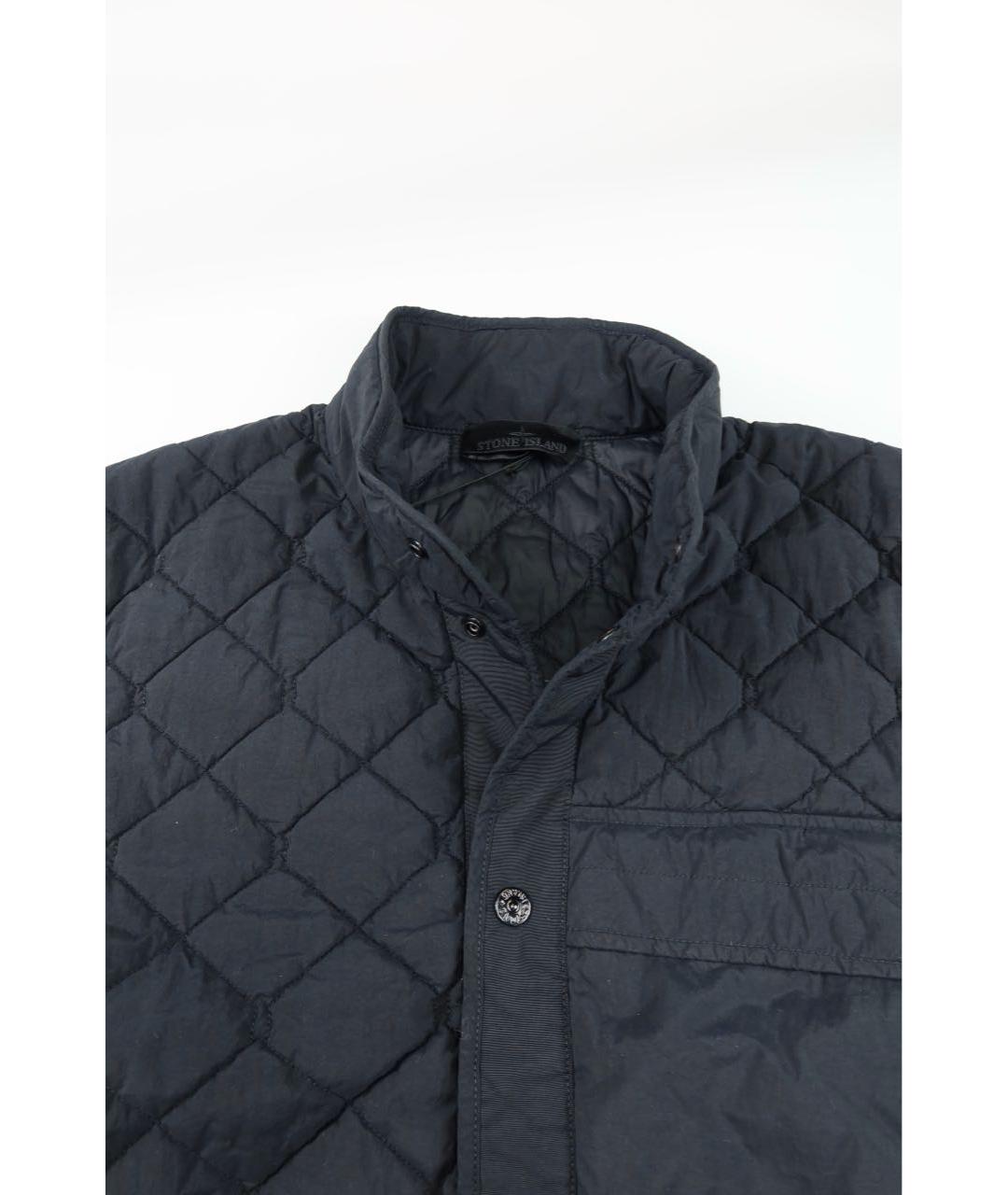 STONE ISLAND Черная шерстяная куртка, фото 5