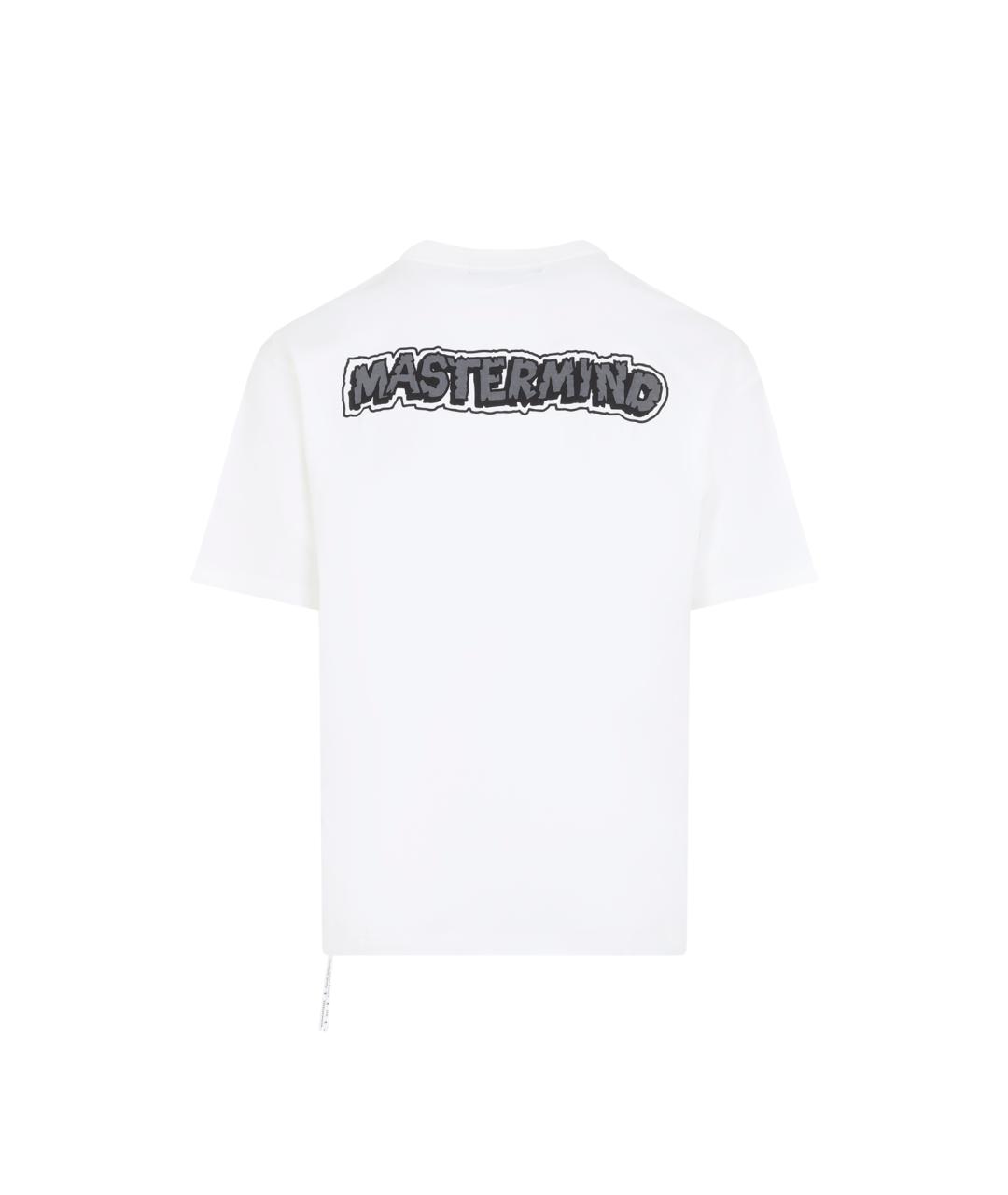 MASTERMIND JAPAN Белая хлопковая футболка, фото 2