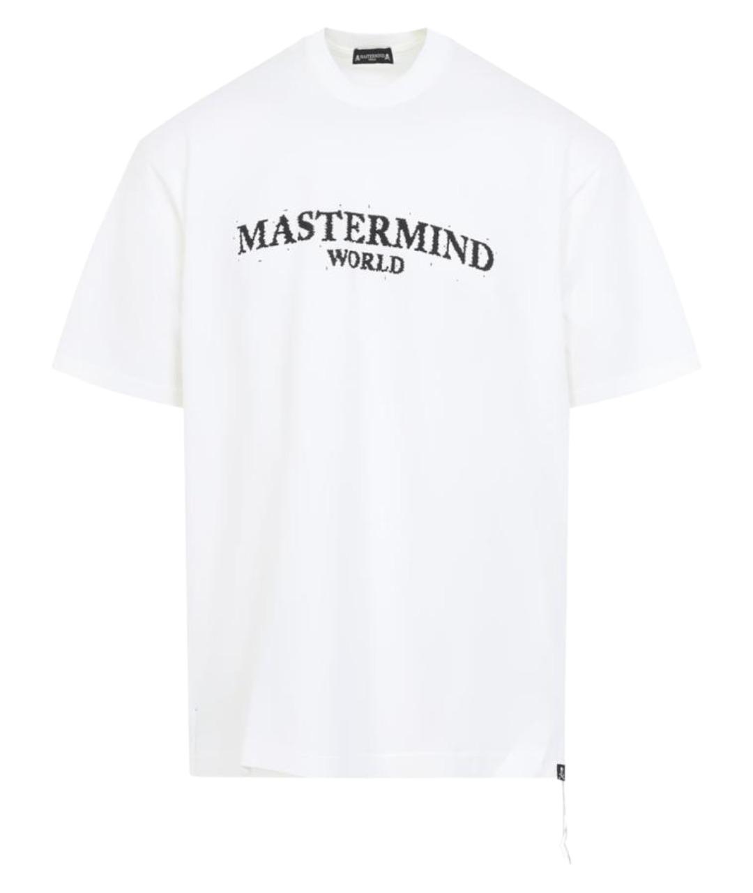 MASTERMIND WORLD Белая хлопковая футболка, фото 1