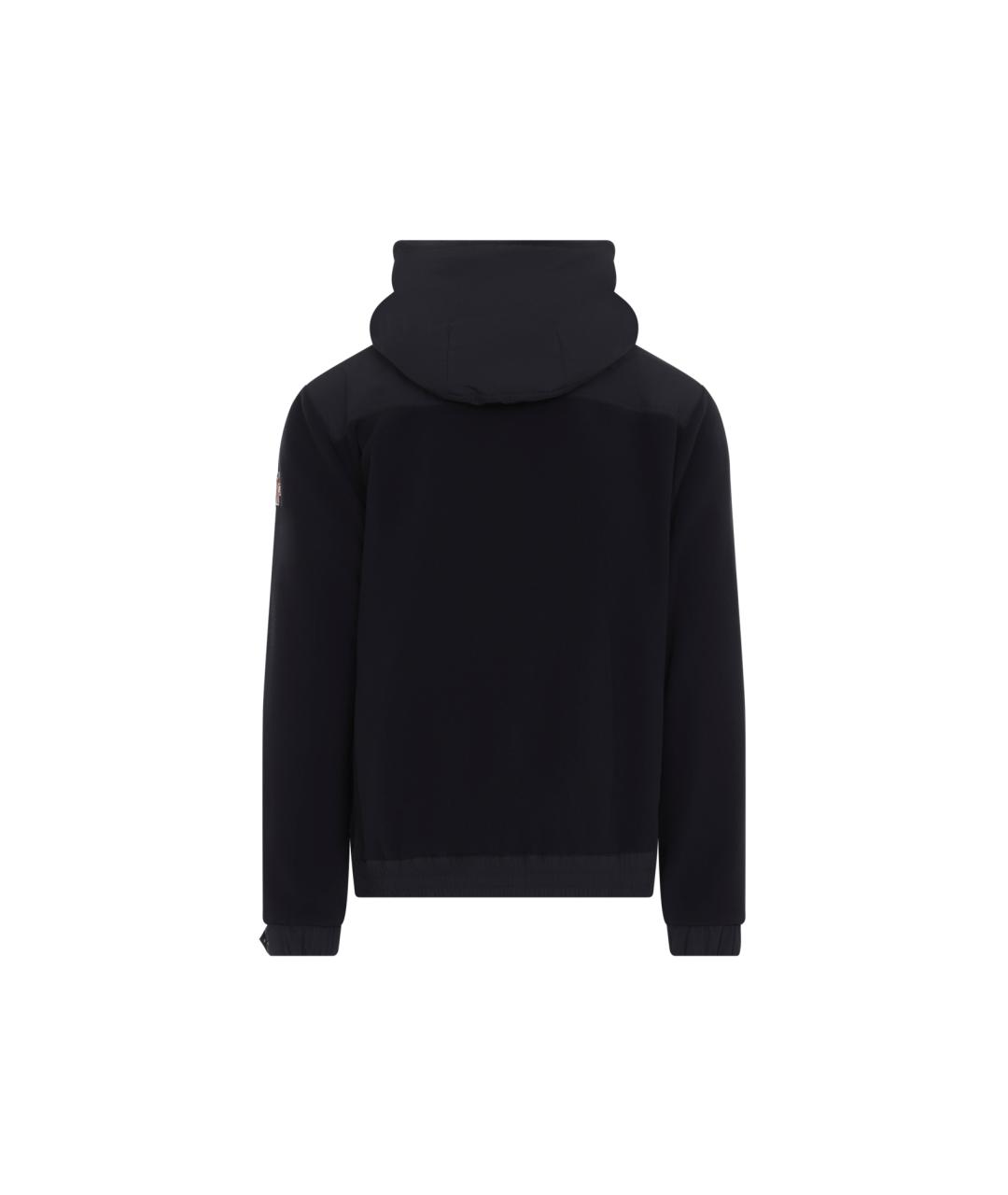 MONCLER GRENOBLE Черная полиэстеровая куртка, фото 2