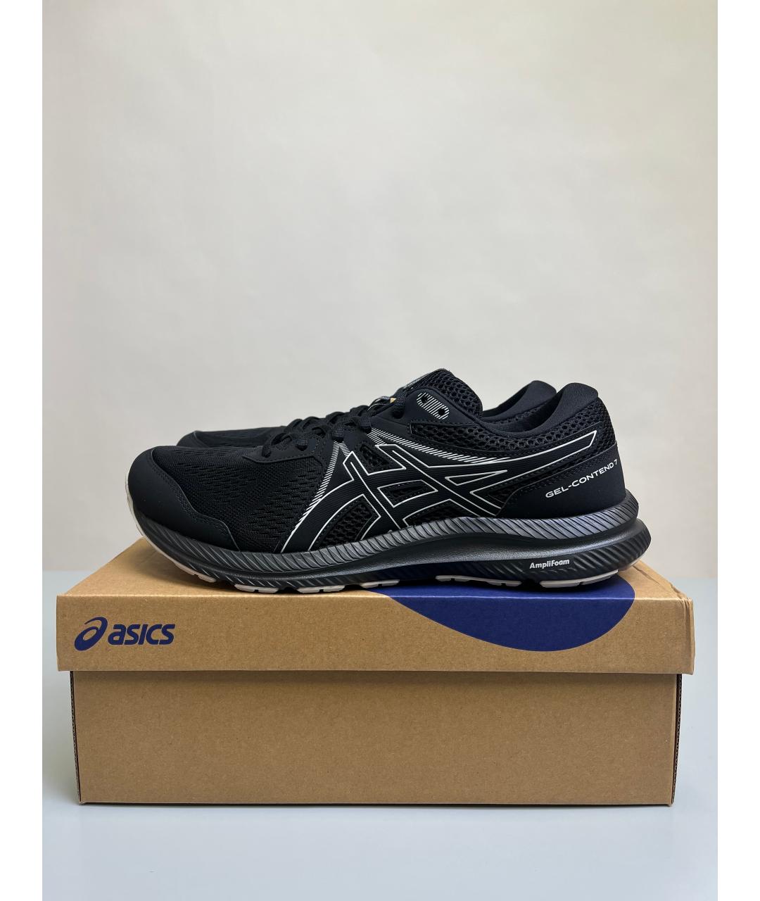 ASICS Черные низкие кроссовки / кеды, фото 3