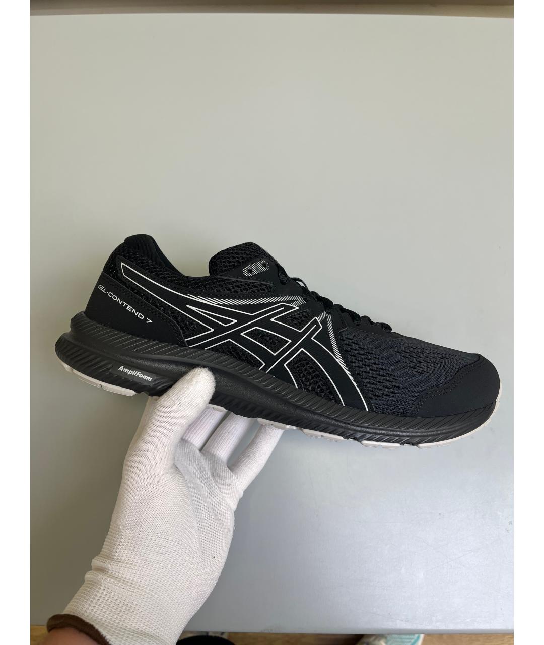 ASICS Черные низкие кроссовки / кеды, фото 6