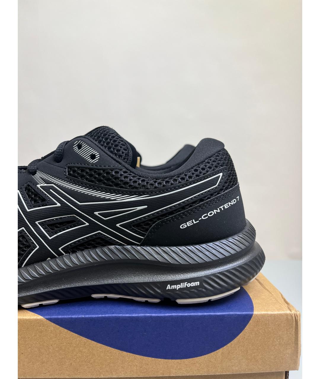 ASICS Черные низкие кроссовки / кеды, фото 4