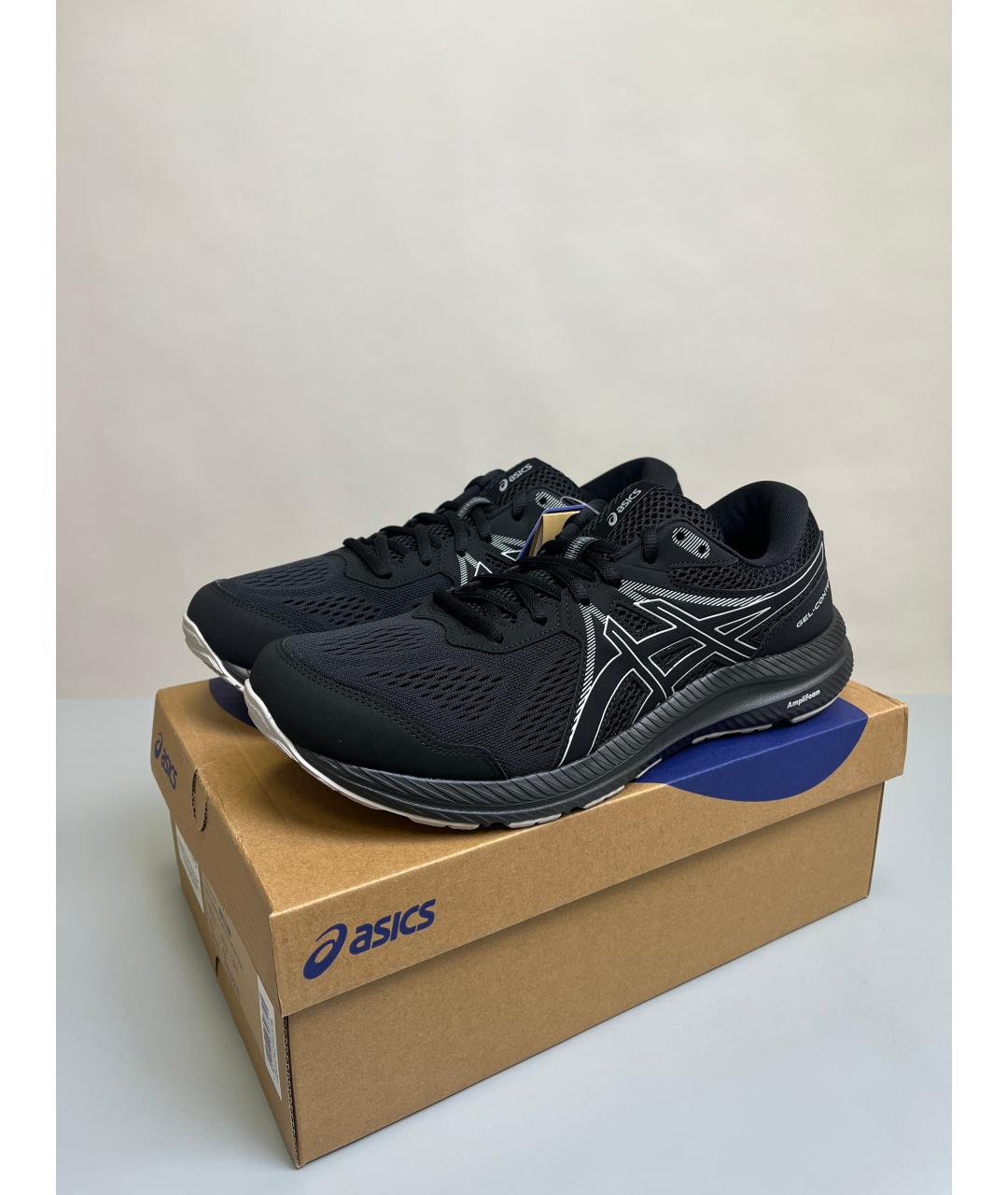ASICS Черные низкие кроссовки / кеды, фото 2