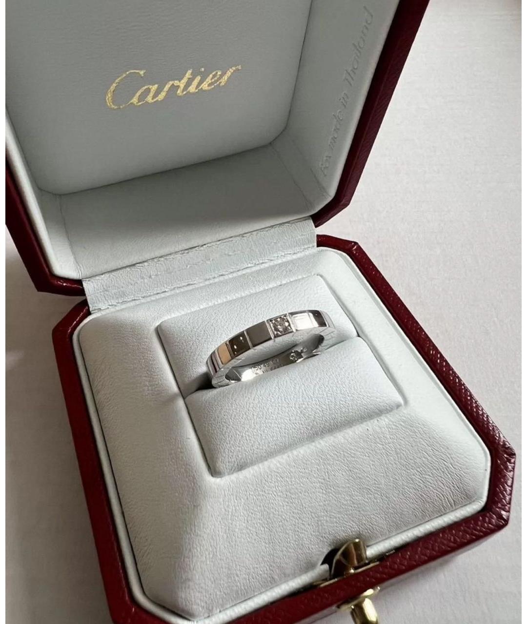 CARTIER Серебряное кольцо из белого золота, фото 3