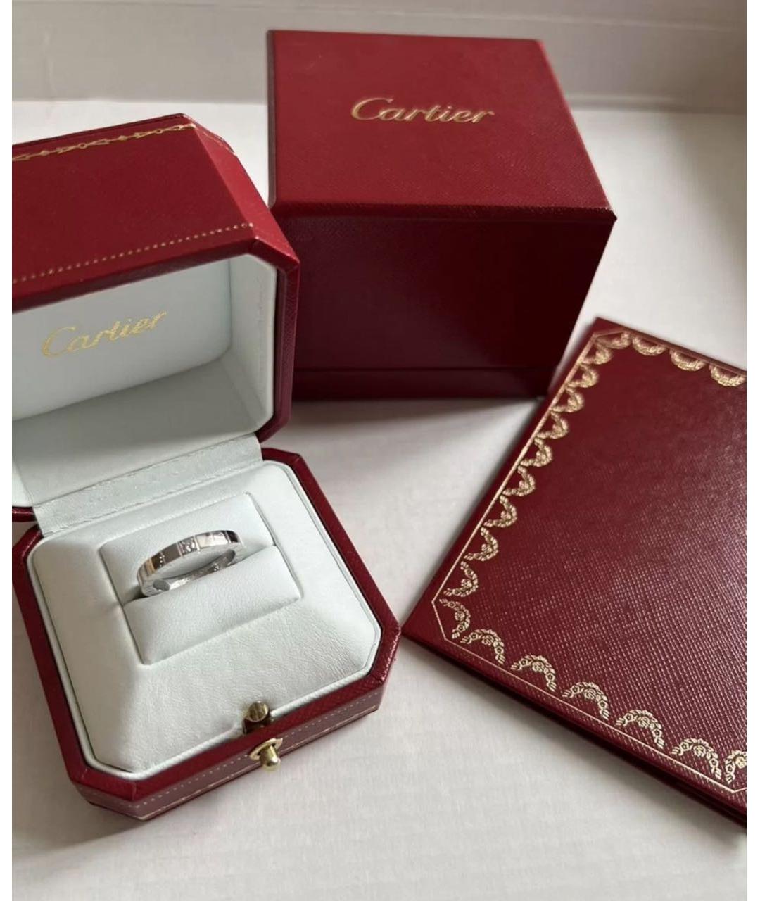 CARTIER Серебряное кольцо из белого золота, фото 2