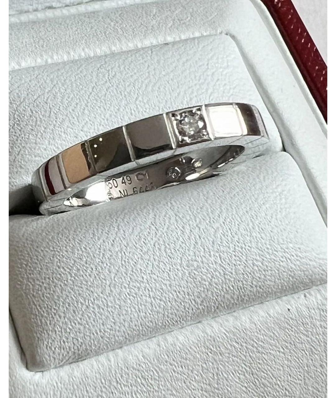 CARTIER Серебряное кольцо из белого золота, фото 5