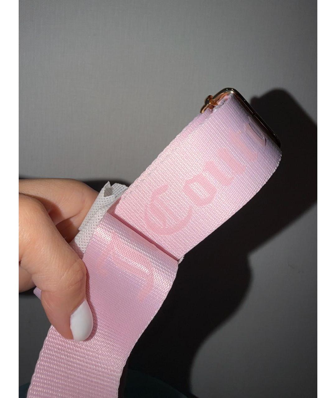JUICY COUTURE Розовая сумка через плечо из искусственной кожи, фото 7