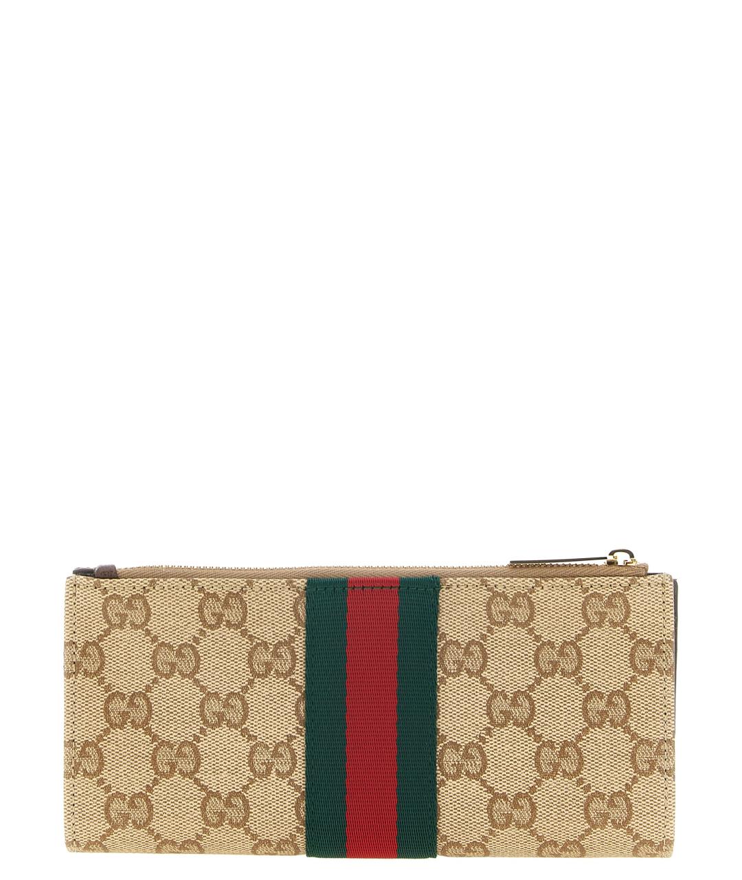 GUCCI Бежевый кошелек, фото 2