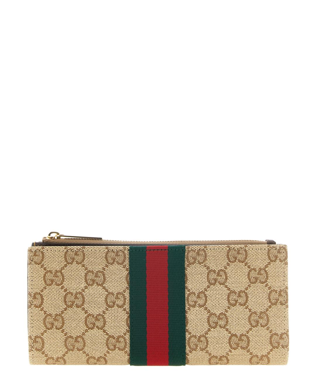 GUCCI Бежевый кошелек, фото 1