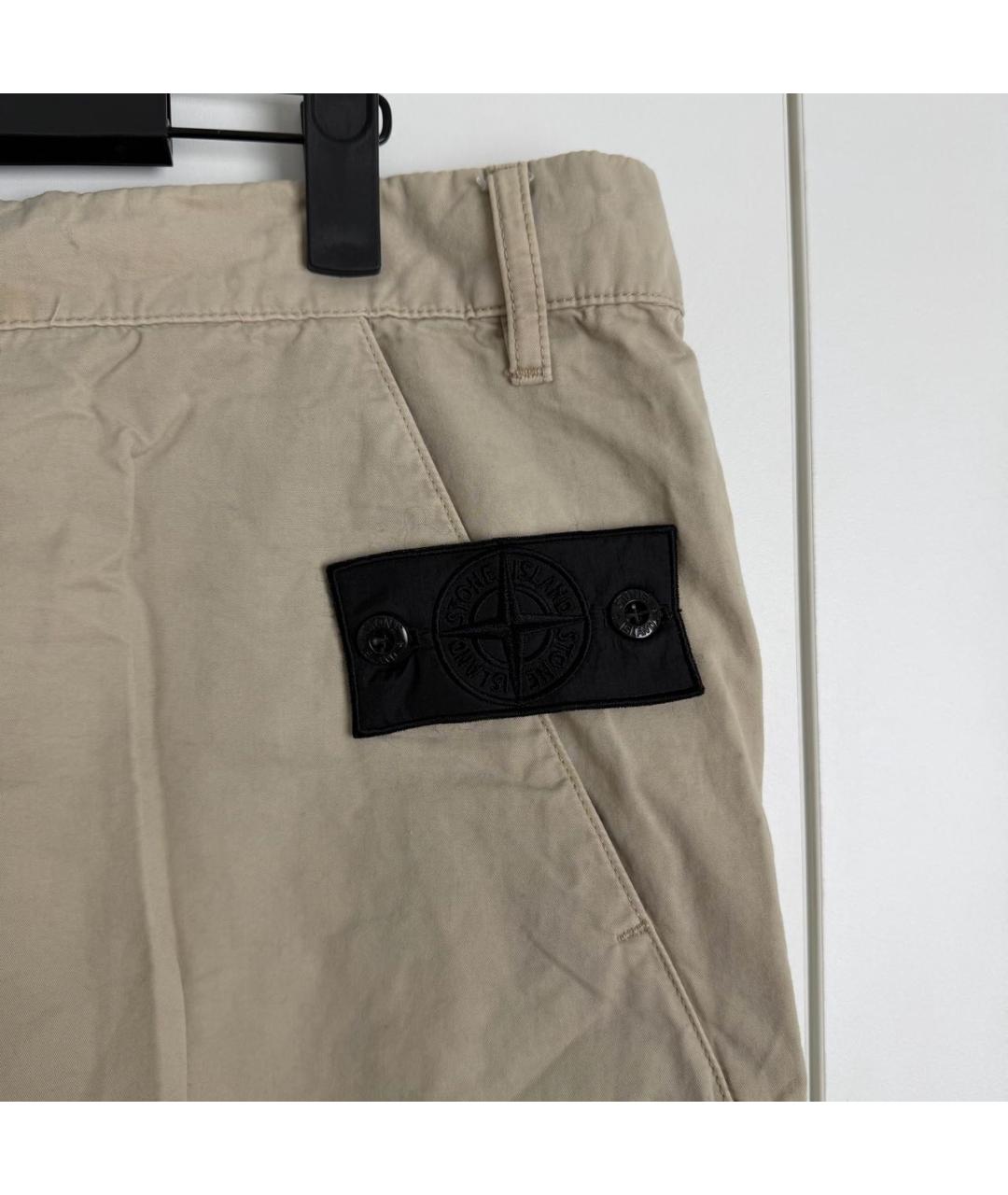 STONE ISLAND SHADOW PROJECT Бежевые повседневные брюки, фото 4