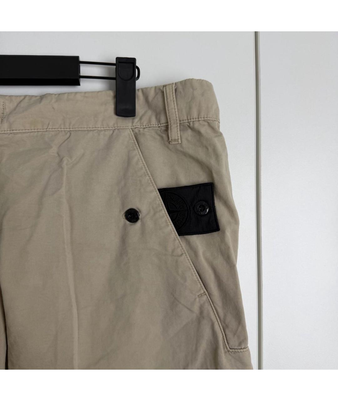 STONE ISLAND SHADOW PROJECT Бежевые повседневные брюки, фото 3