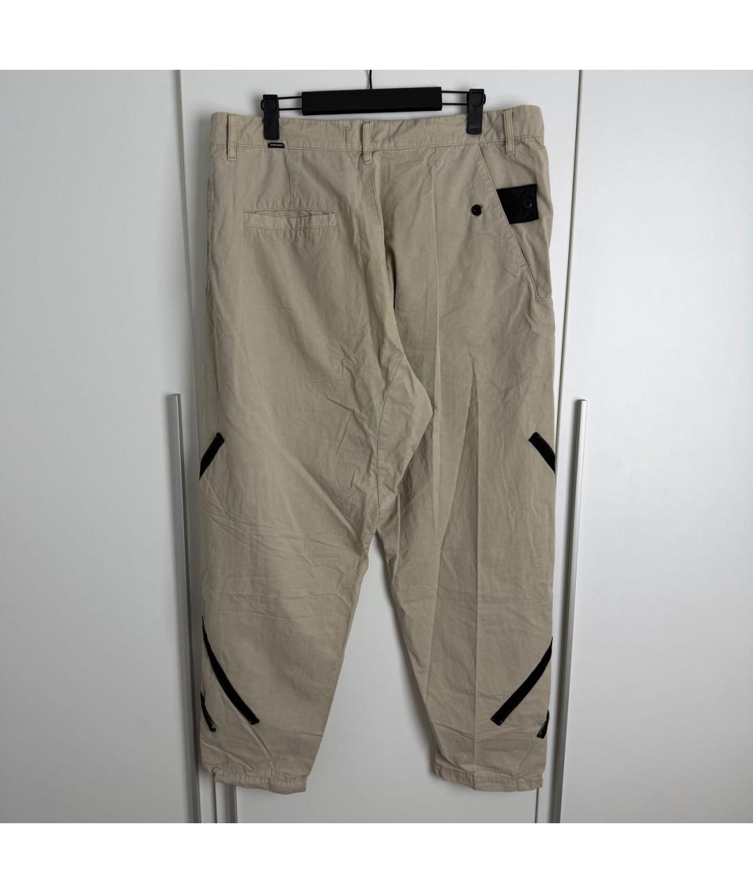 STONE ISLAND SHADOW PROJECT Бежевые повседневные брюки, фото 2