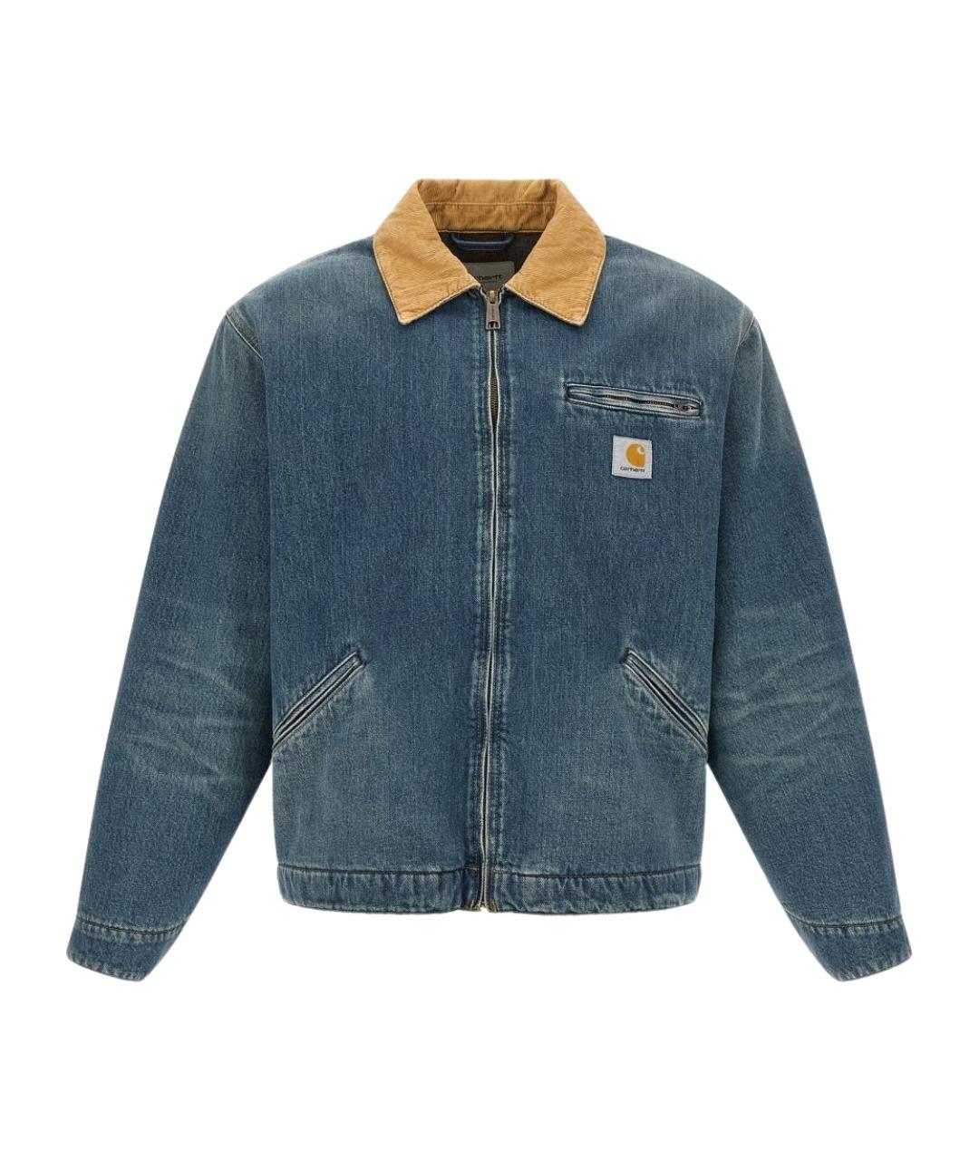 CARHARTT WIP Синяя хлопковая куртка, фото 1