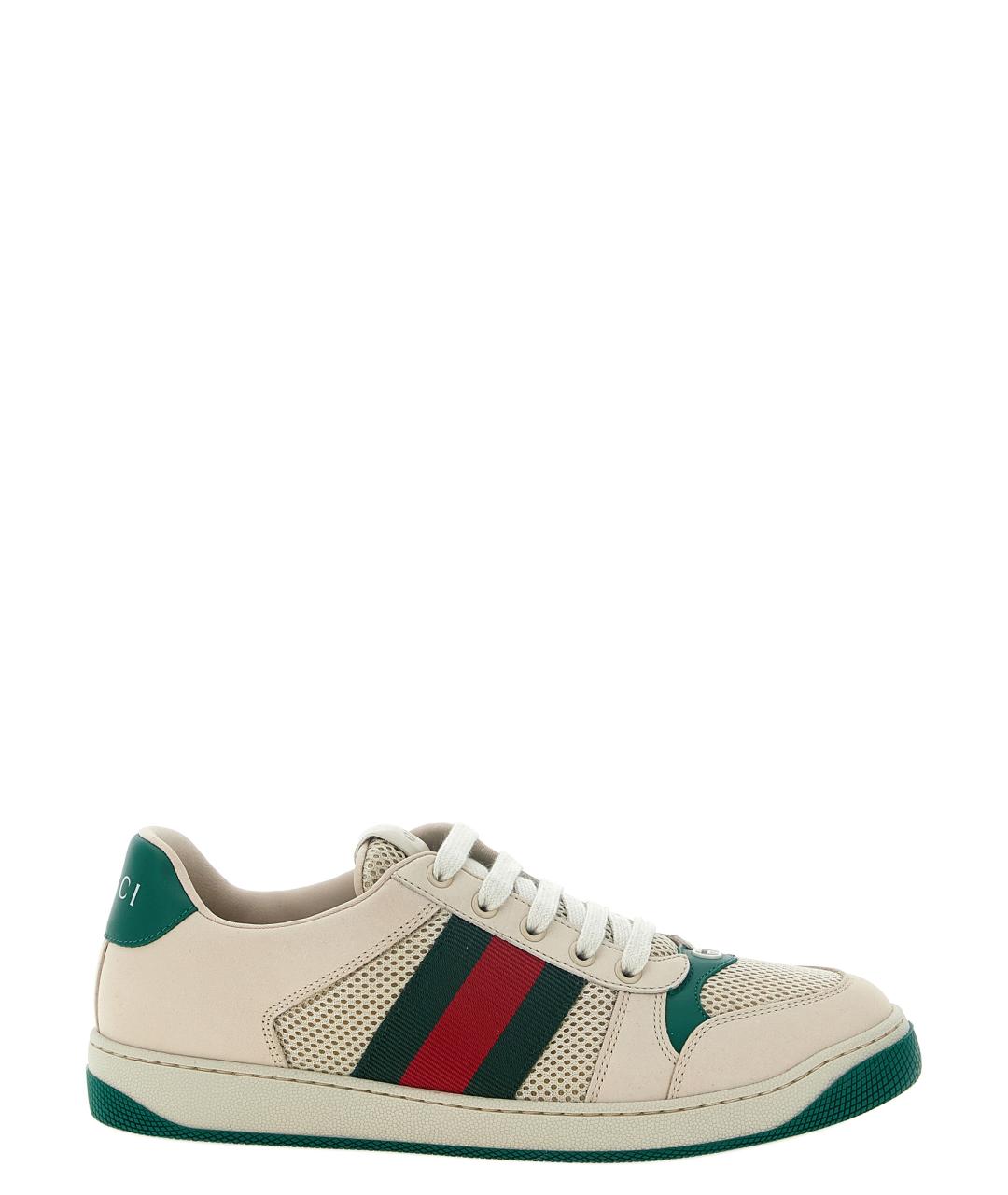 GUCCI Мульти синтетические низкие кроссовки / кеды, фото 1