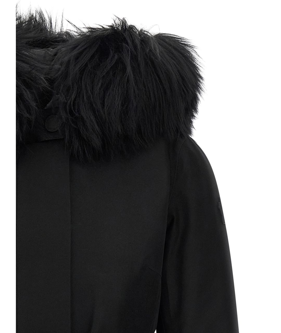 MONCLER GRENOBLE Черная полиамидовая куртка, фото 3