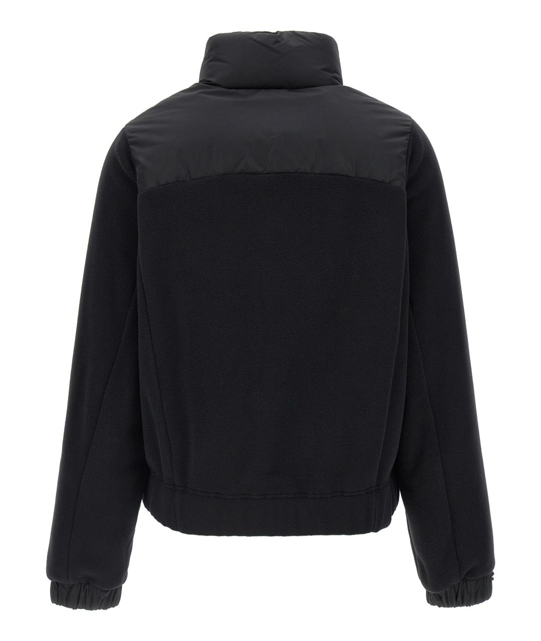 MONCLER GRENOBLE Черный полиэстеровый кардиган, фото 2
