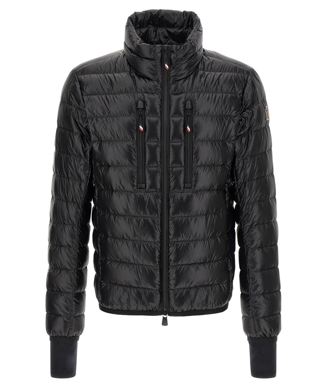 MONCLER GRENOBLE Черная полиэстеровая куртка, фото 1