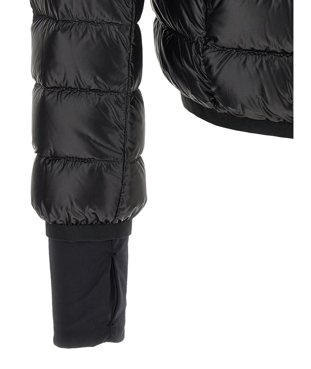 MONCLER GRENOBLE Черная полиэстеровая куртка, фото 5