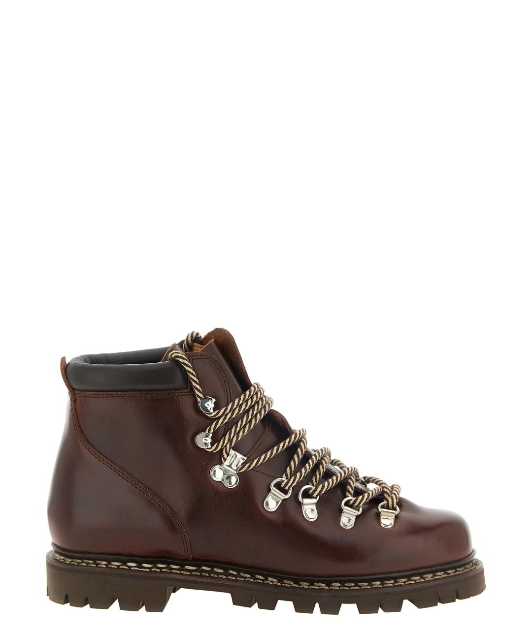 PARABOOT Коричневые кожаные высокие ботинки, фото 1