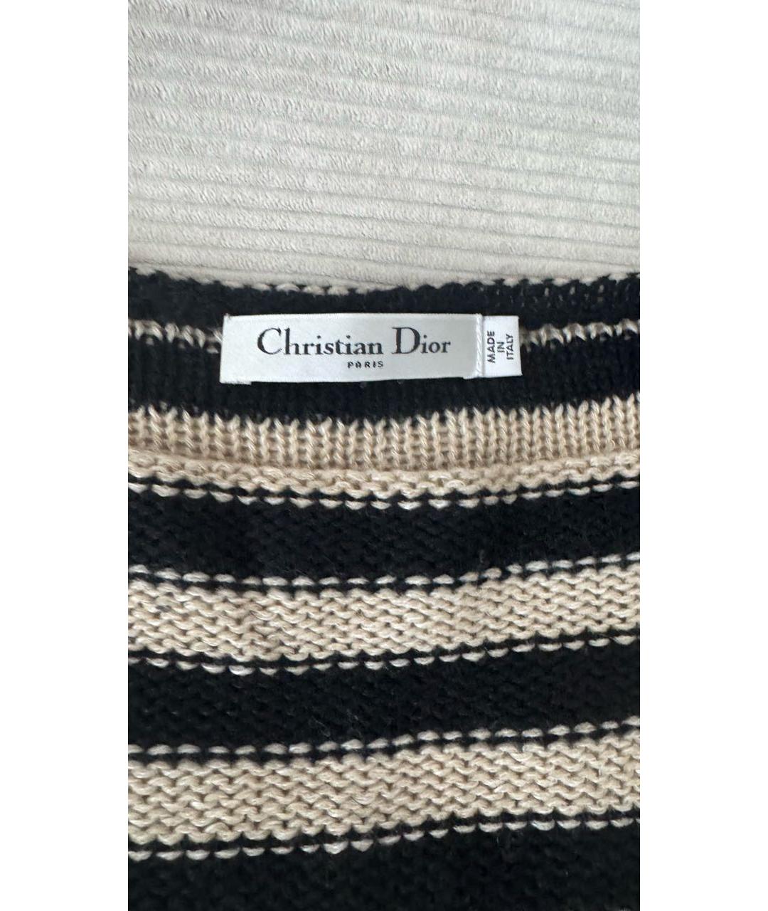 CHRISTIAN DIOR Мульти кашемировый джемпер / свитер, фото 3