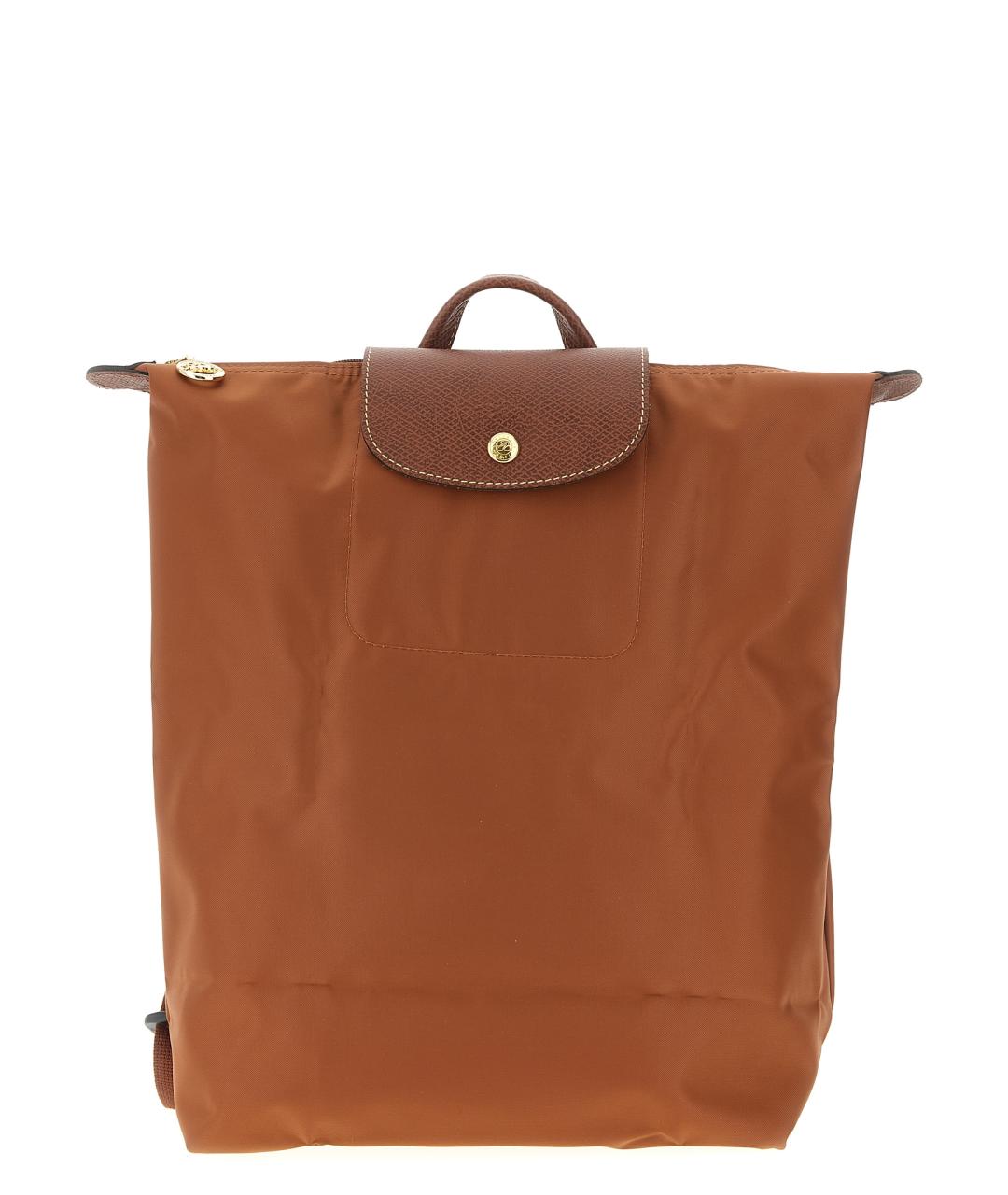 LONGCHAMP Коричневый синтетический рюкзак, фото 1