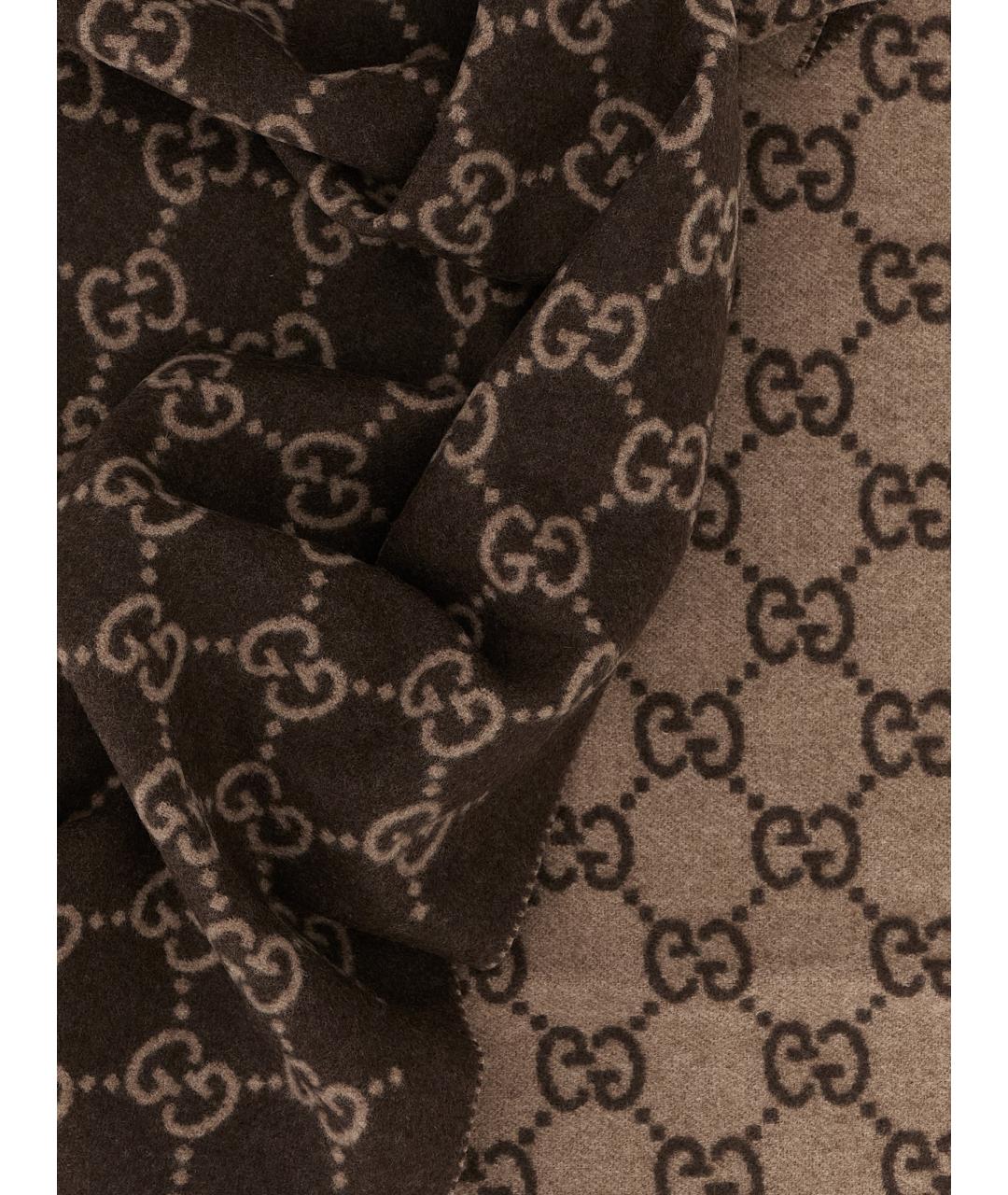 GUCCI Мульти кашемировый шарф, фото 3
