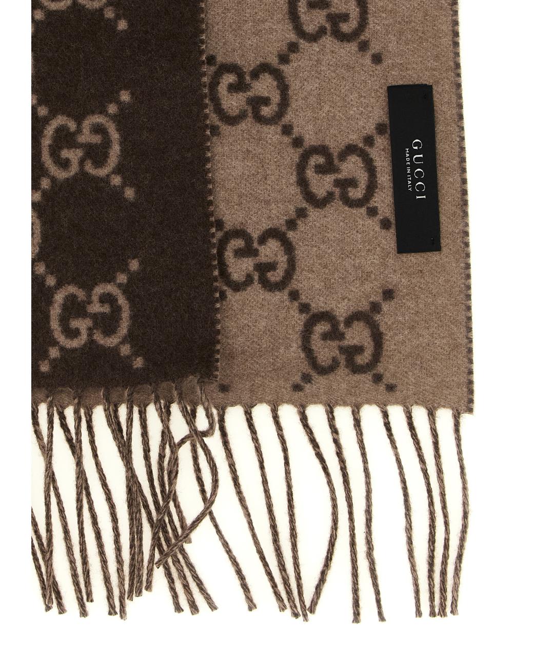 GUCCI Мульти кашемировый шарф, фото 2