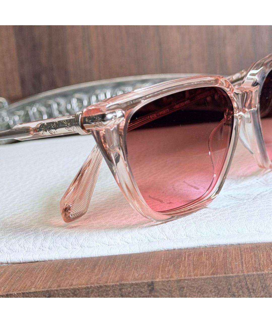 CHROME HEARTS Коралловые пластиковые солнцезащитные очки, фото 6