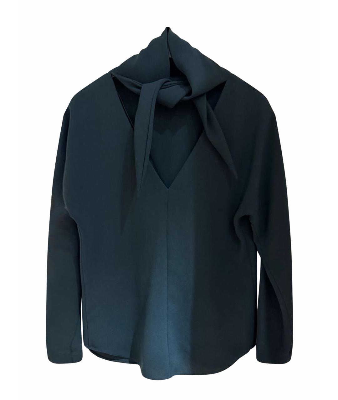 BALENCIAGA Зеленая ацетатная блузы, фото 1