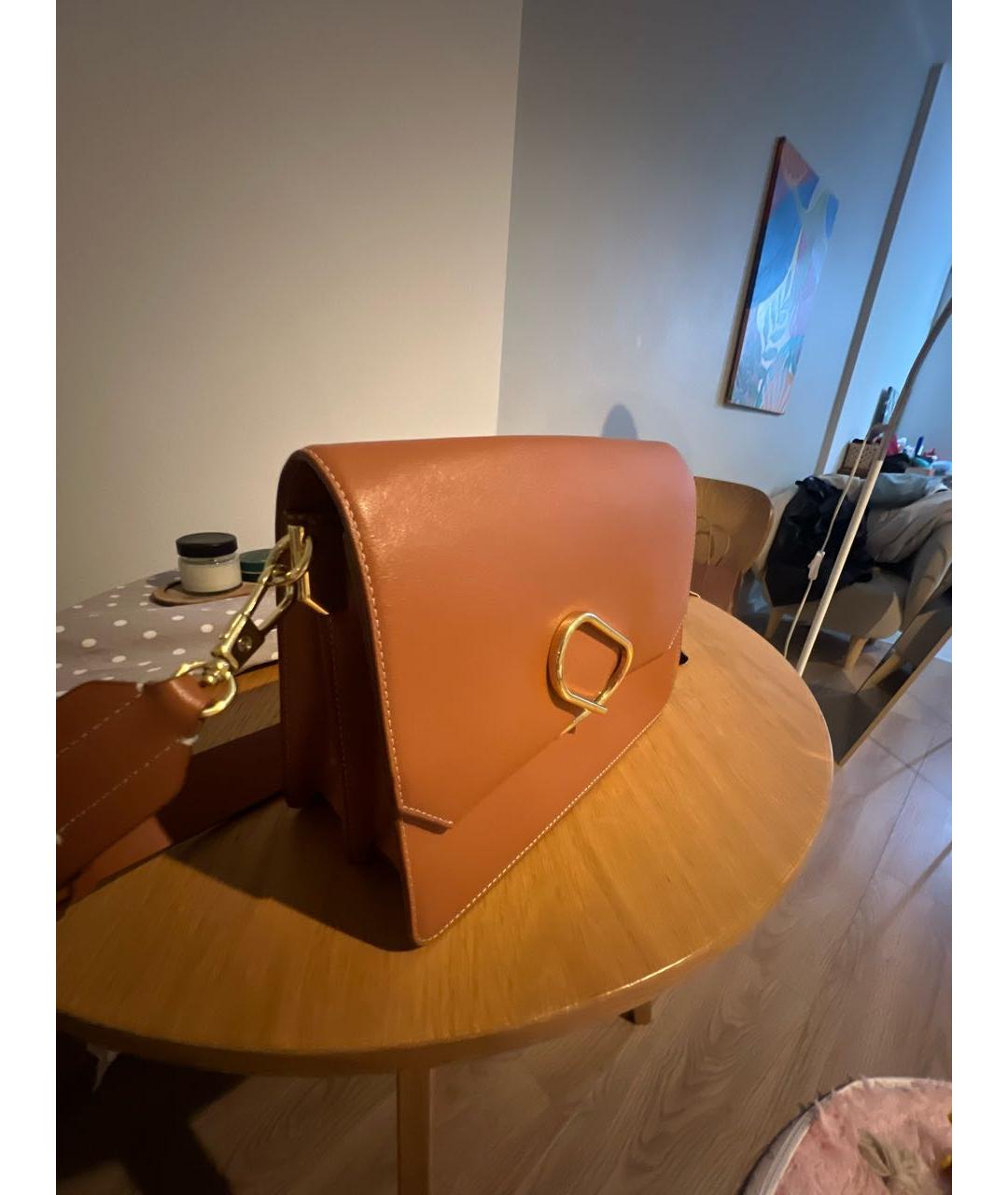 3.1 PHILLIP LIM Коричневая кожаная сумка через плечо, фото 2