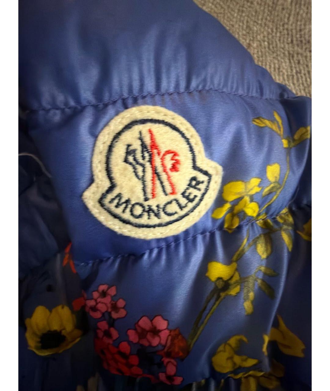 MONCLER Синяя куртка, фото 4