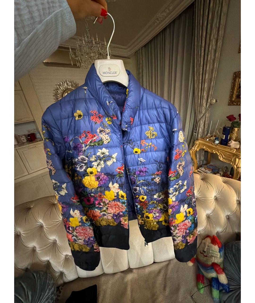 MONCLER Синяя куртка, фото 7