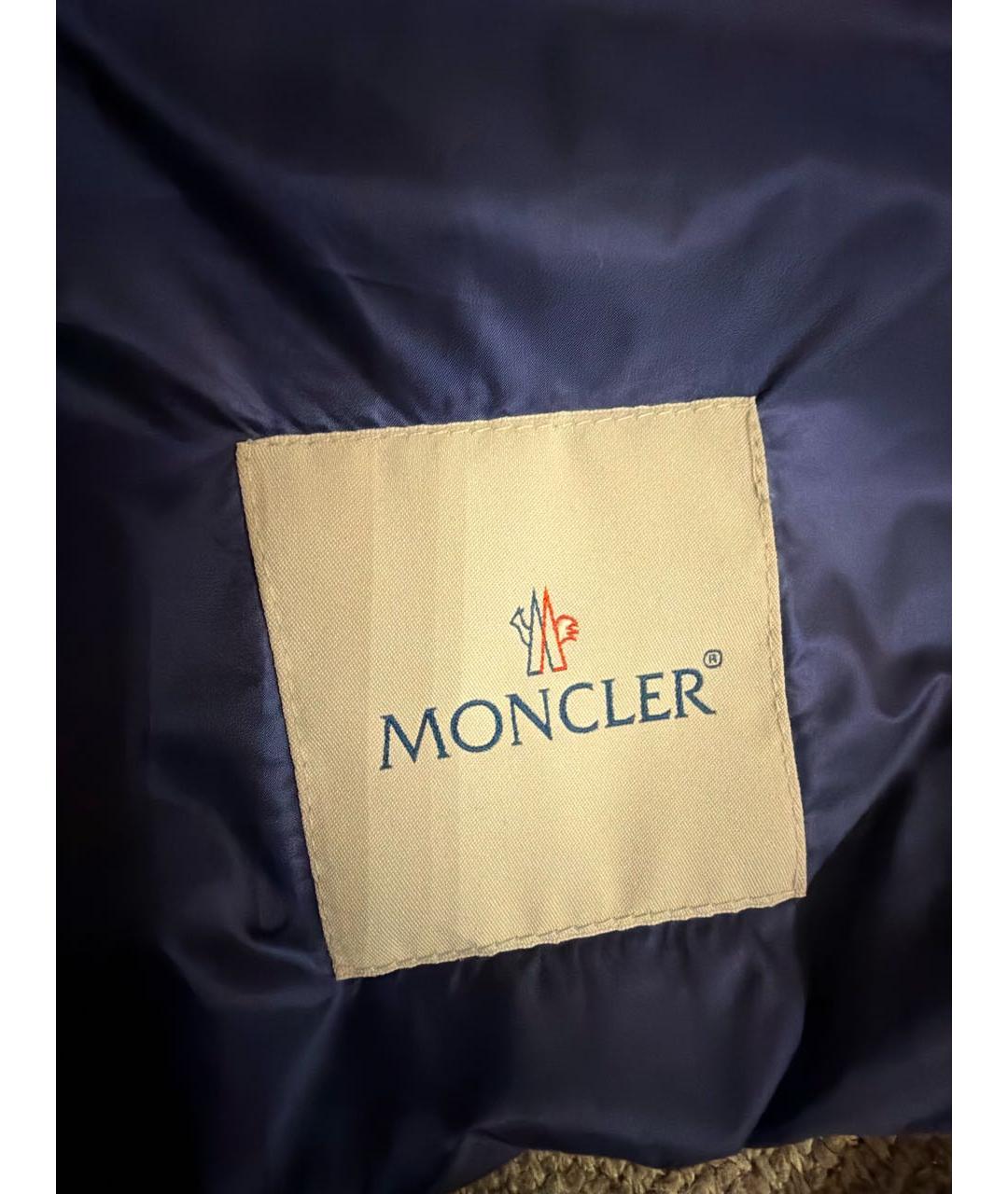 MONCLER Синяя куртка, фото 5