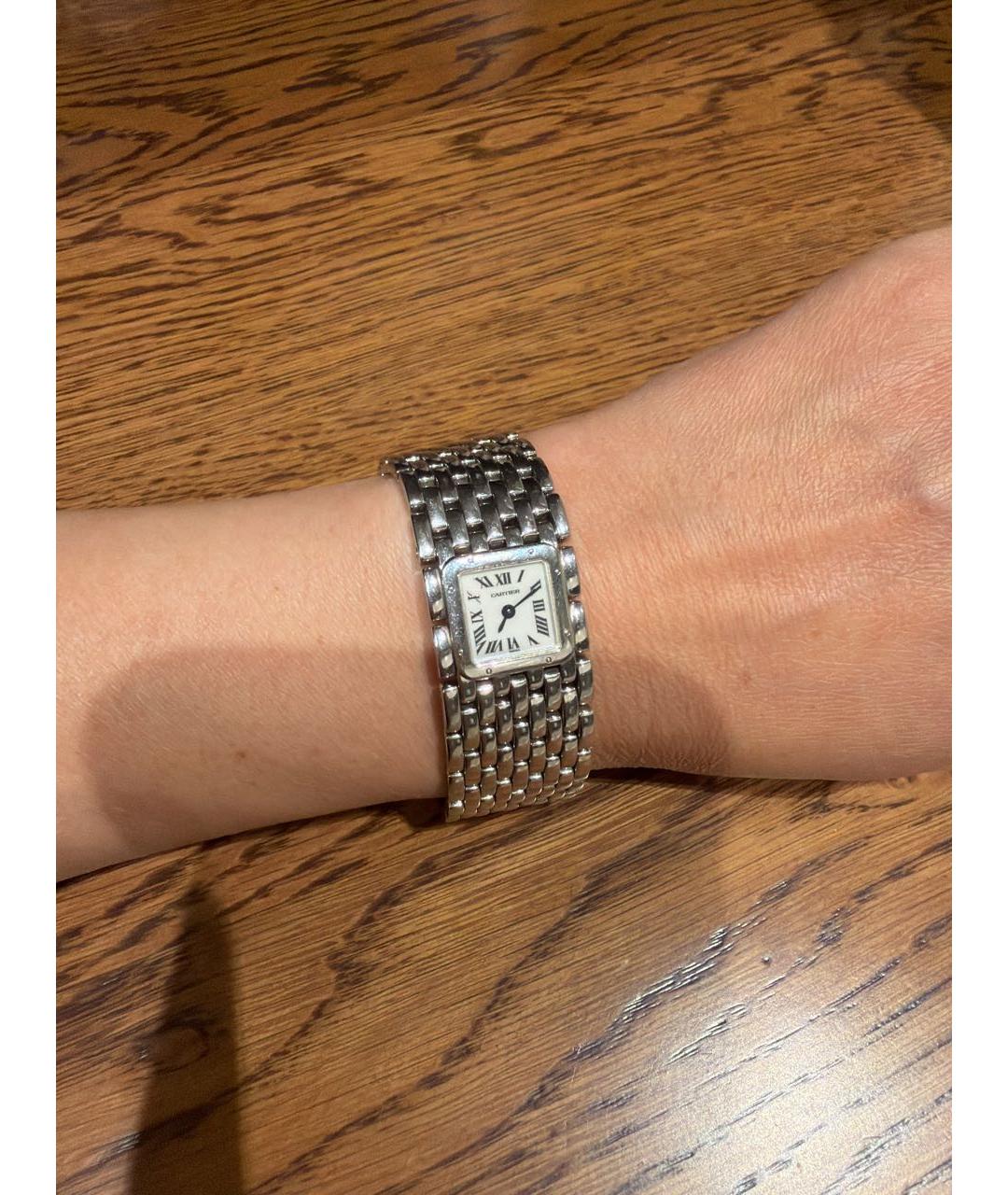 CARTIER Серебряные часы, фото 4