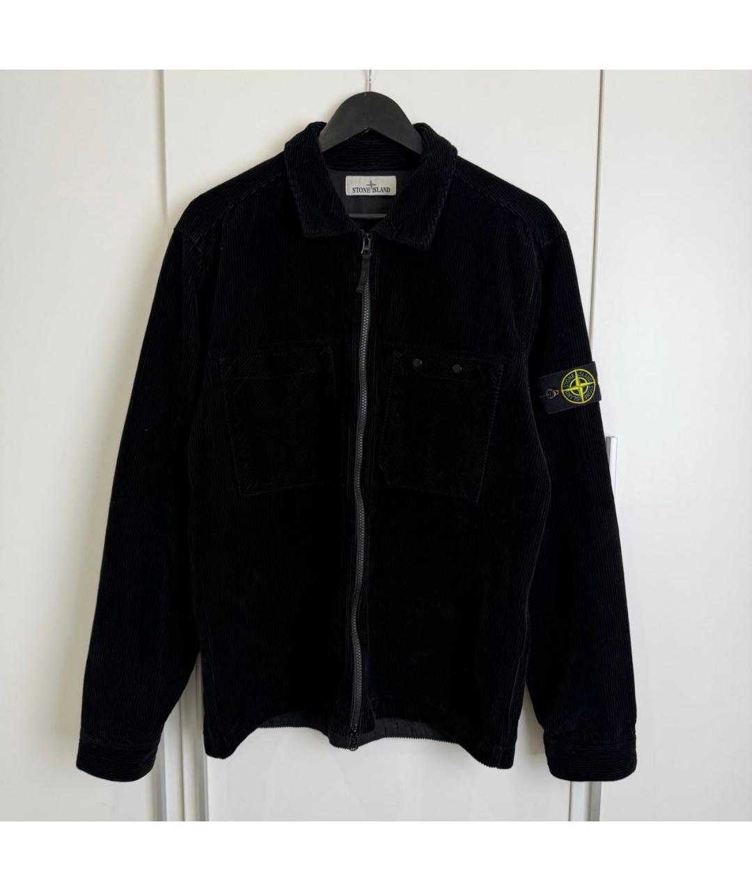 STONE ISLAND Черная кэжуал рубашка, фото 6