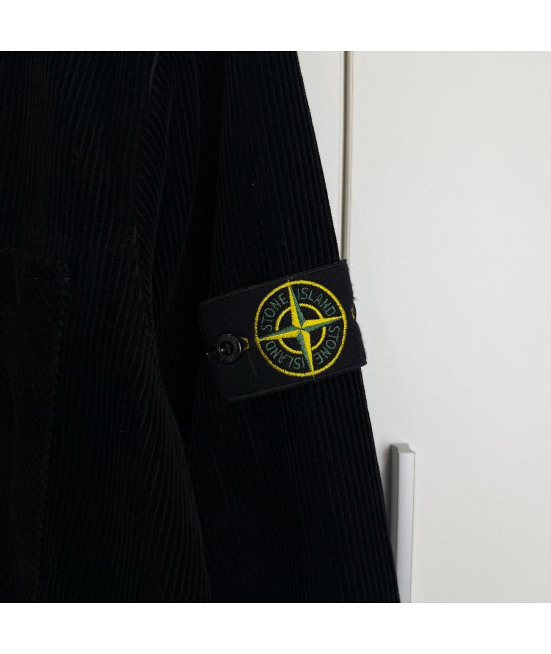 STONE ISLAND Черная кэжуал рубашка, фото 3